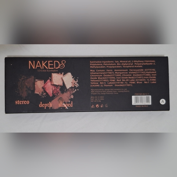 NAKEDS 12-Color Matte Neutrals Eyeshadow Palette - Picture 3 of 6